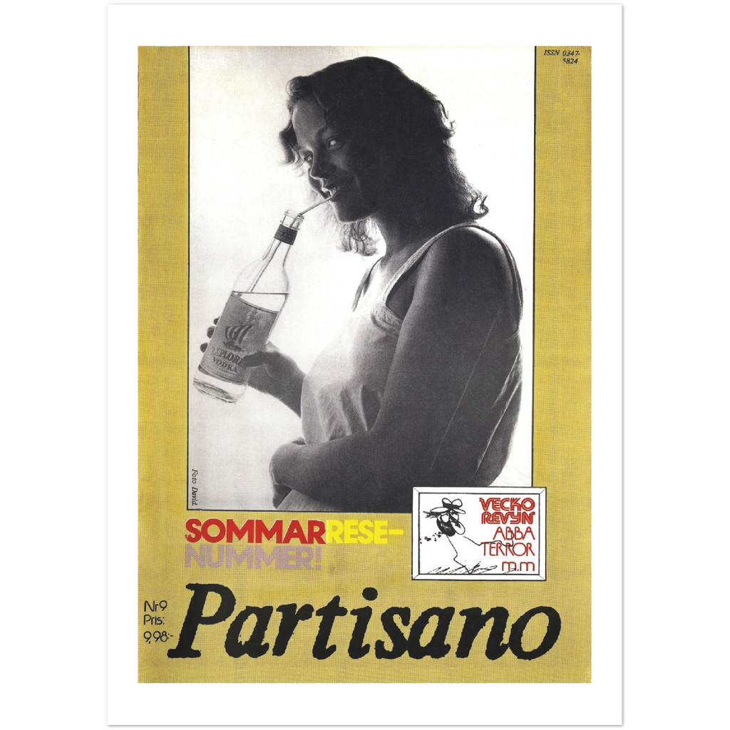 Partisano (nr 9, 1977), poster 50x70 cm