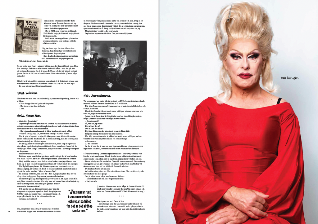 Könsbytet: The True Story, magasin + 1 månad med Dagens ETC
