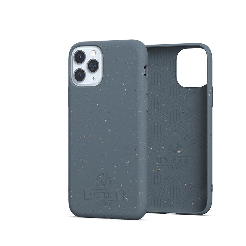 Elements Bio Case för Iphone 11 Pro MAX - Djuphavsblå