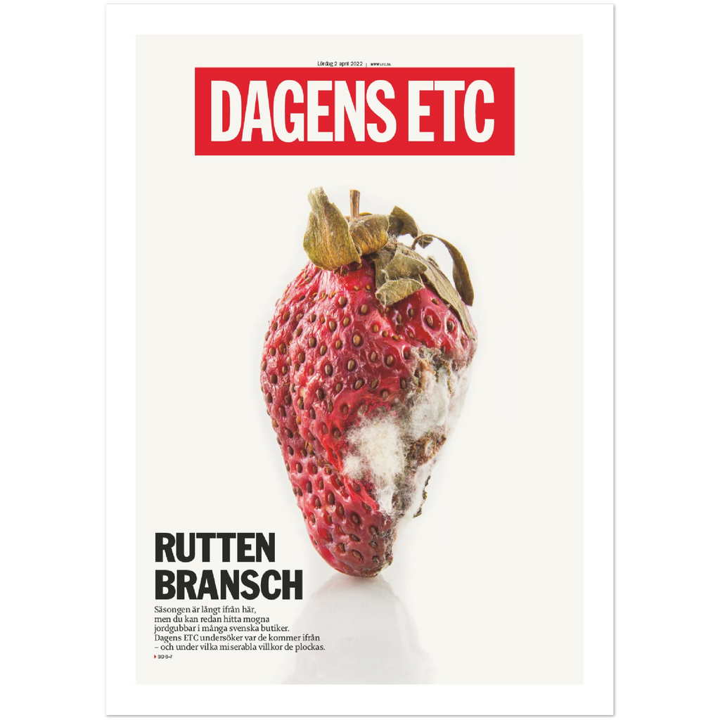 Dagens ETC (2 april 2022), poster 50x70 cm