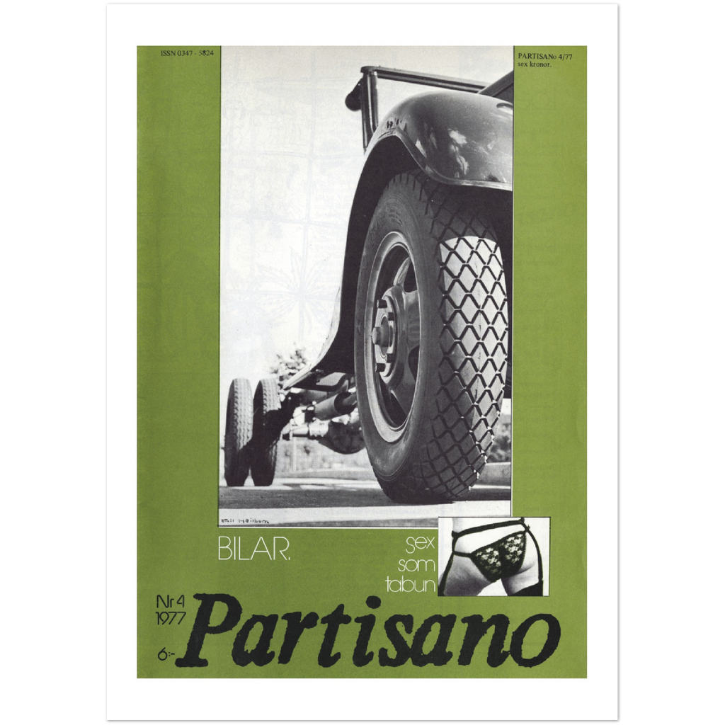 Partisano (nr 4, 1977), poster 50x70 cm