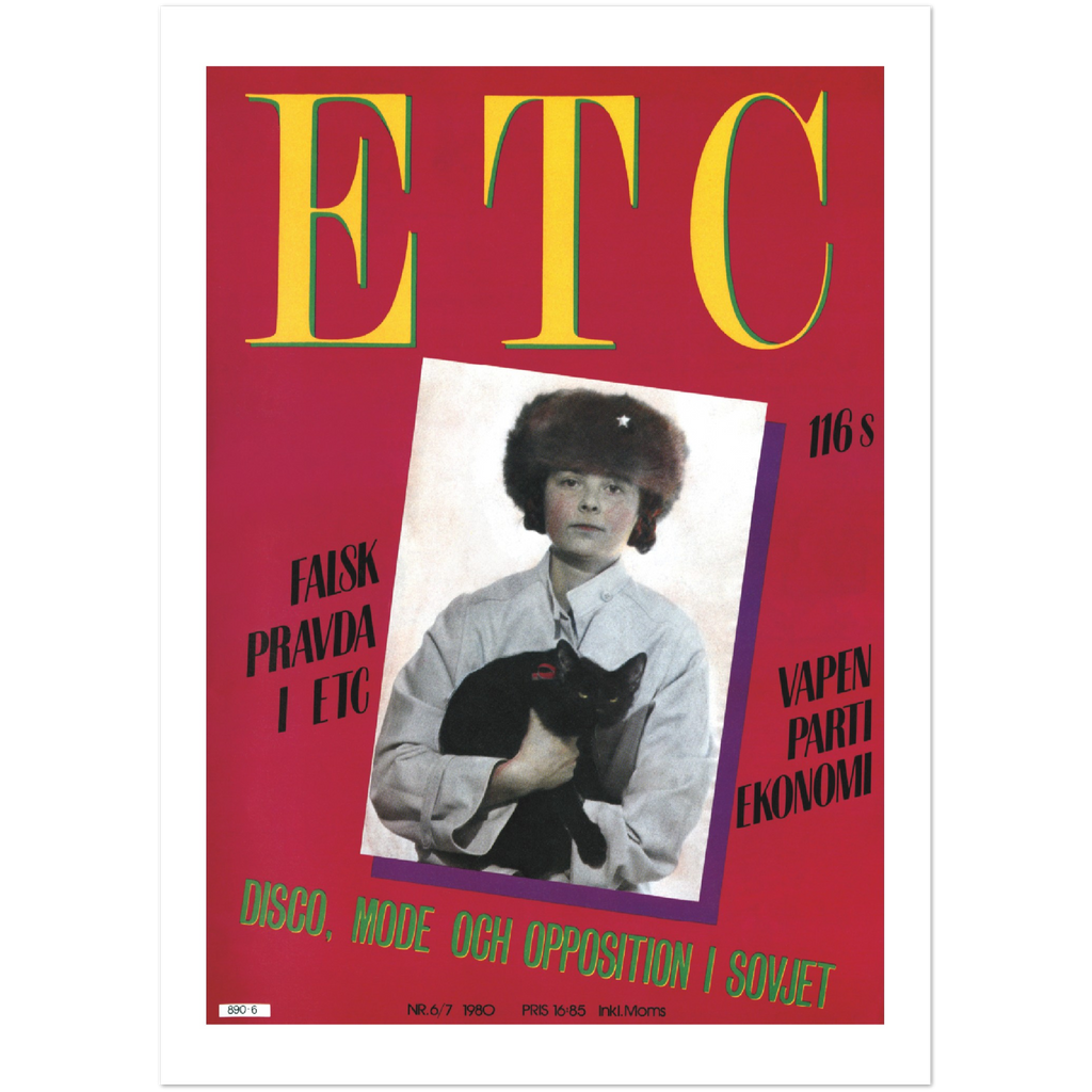 ETC (nr 6, 1980), poster 50x70 cm