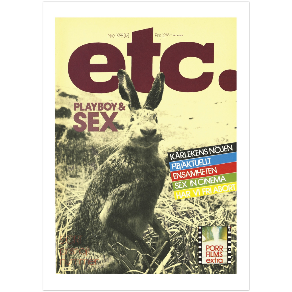 ETC (nr 6, 1978), poster 50x70 cm