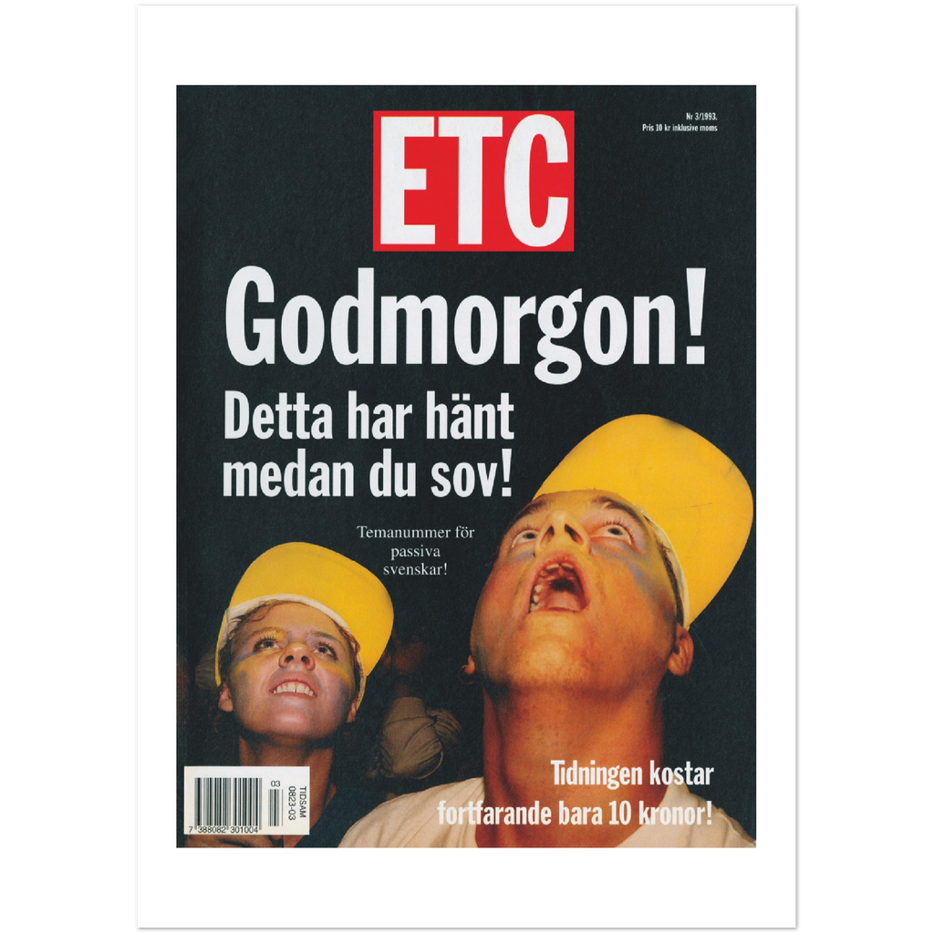 ETC (nr 3, 1993), poster 50x70 cm